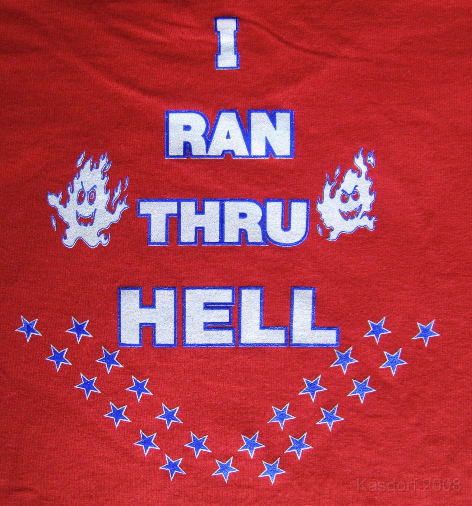 Run Thru Hell 2008 386.jpg - The official tee shirt for the race.